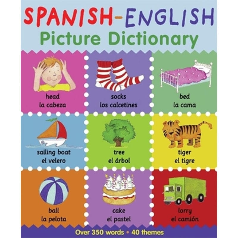 Sourcebooks Bilingual Books Spanish-English Picture Dictionary