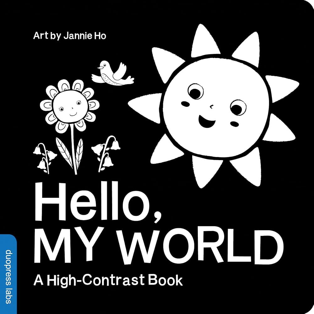Sourcebooks Board Books Hello, My World: A High-Contrast Board Book