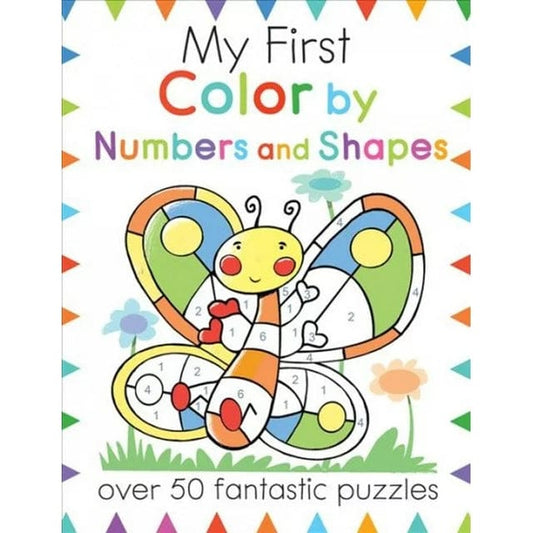 Sourcebooks Coloring & Painting Books Default My First Color By Numbers and Shapes: Over 50 Fantastic Puzzles
