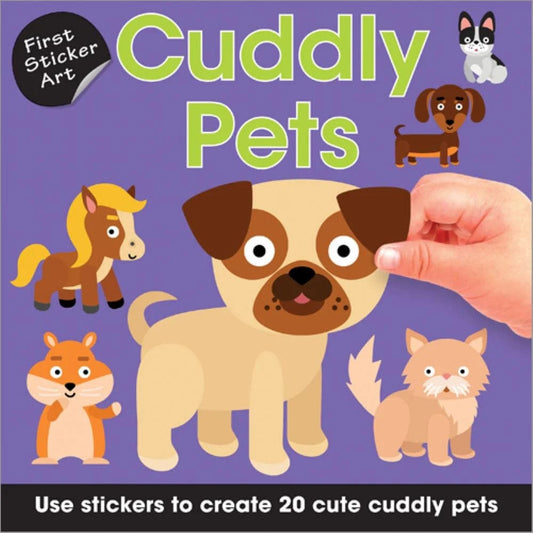 Sourcebooks Sticker Activity Sets Default First Sticker Art: Cuddly Pets