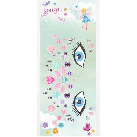 Souza Dress Up Accessories Fairy Face Jewels - Light Pink