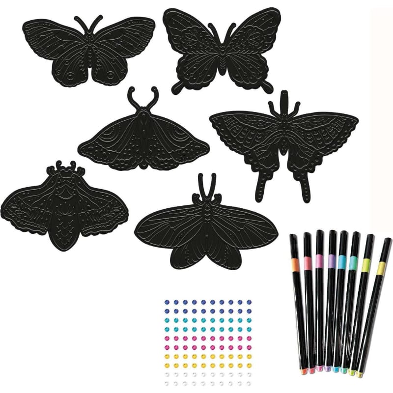Speedy Monkey Coloring & Painting Kits Artissimo Flamobyant Butterflies