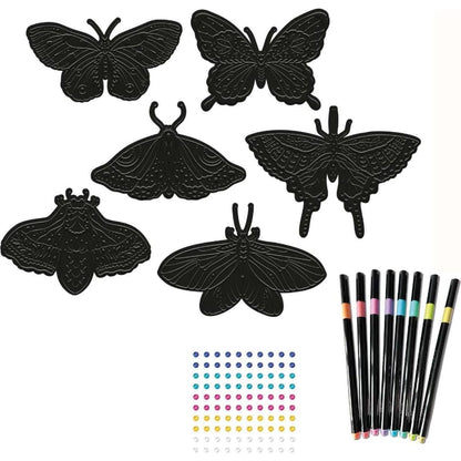 Speedy Monkey Coloring & Painting Kits Artissimo Flamobyant Butterflies