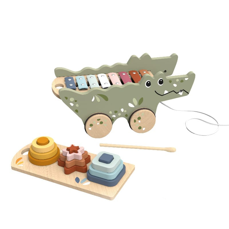 Speedy Monkey Crocodile Xylophone Activity Set