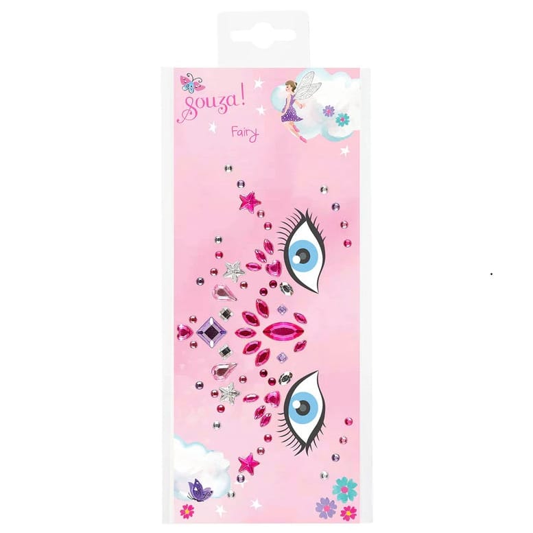 Speedy Monkey Dress Up Accessories Fairy Face Jewels - Pink