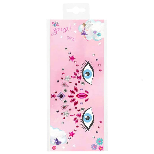 Speedy Monkey Dress Up Accessories Fairy Face Jewels - Pink