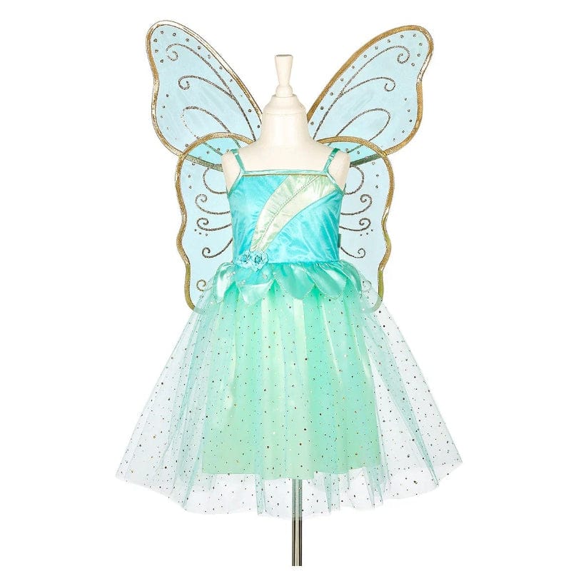 Speedy Monkey Dress Up Outfits Camille Fairy Dress & Wings - Green (5-7 yrs)