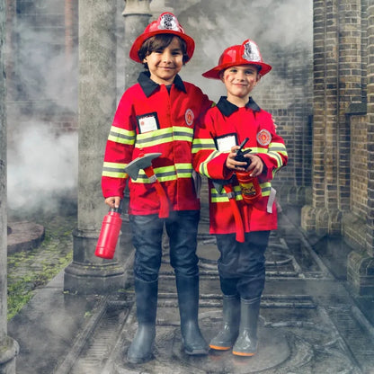 Speedy Monkey Dress Up Outfits Fireman Suit with Accessories (4-7 yrs)