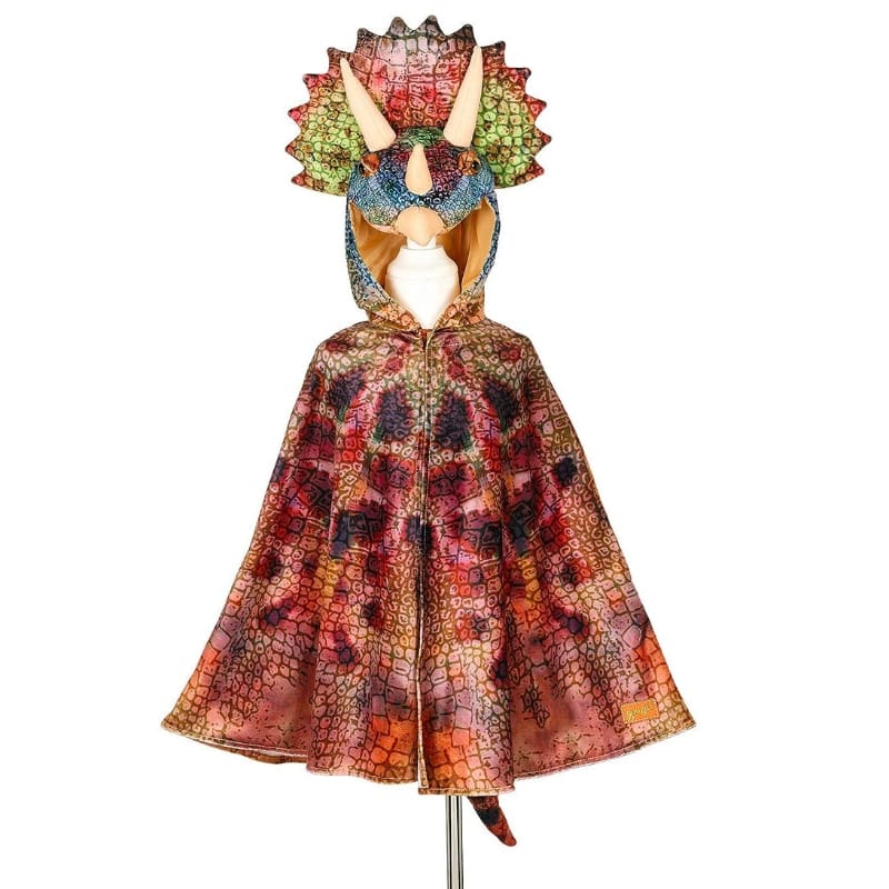 Speedy Monkey Dress Up Outfits Triceratops Cape (Sz 4–7)