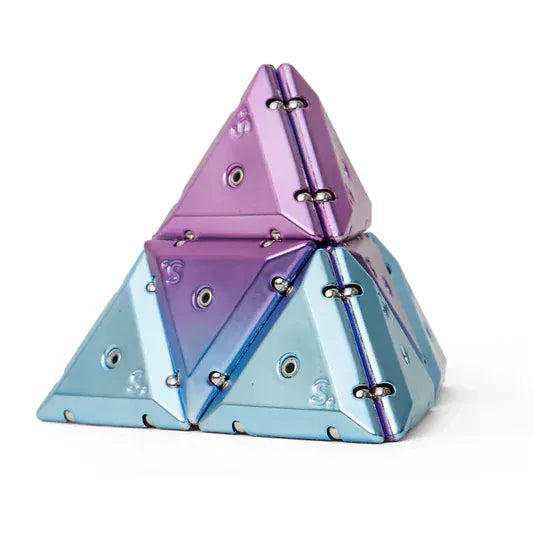 Speks Fidget Toys Default Speks: Pyramid Chrome (Assorted Colors)