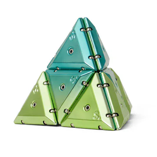 Speks Fidget Toys Default Speks: Pyramid Chrome (Assorted Colors)