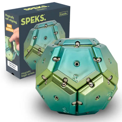 Speks Fidget Toys Speks: Chrome Geode (Assorted Colors)