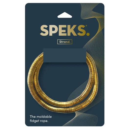 Speks Fidget Toys Speks: Strand - Gold