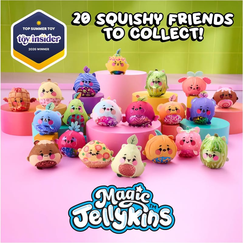 Spin Master Blind Box Magic Jellykins Suprise Plush Jar