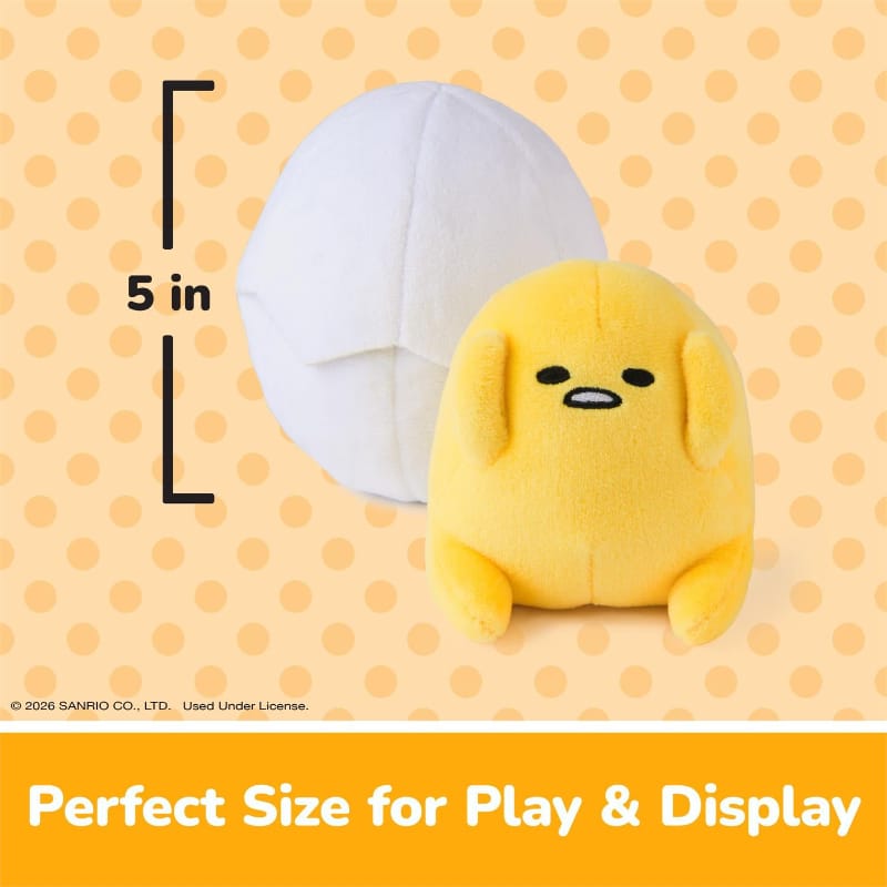 Spin Master Plush Food Gudetama in Eggshell