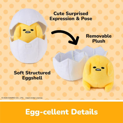 Spin Master Plush Food Gudetama in Eggshell