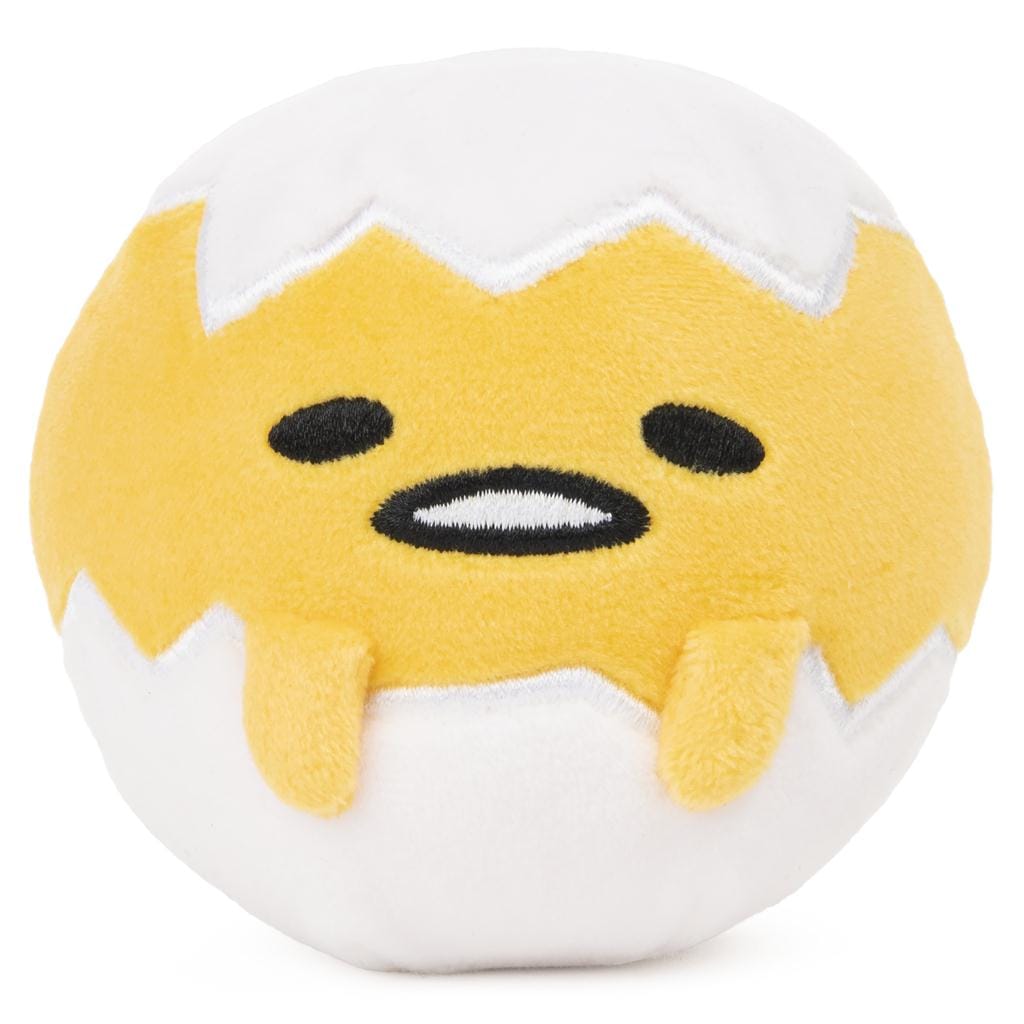 Spin Master Plush Food Gudetama Round Squishy (Assorted Styles)