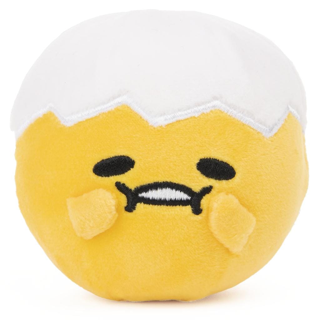 Spin Master Plush Food Gudetama Round Squishy (Assorted Styles)