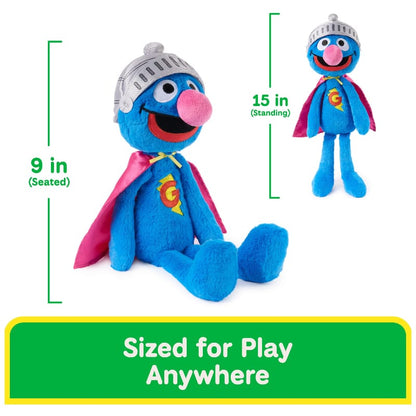 Spin Master Plush Sesame Street Toothpick Super Grover