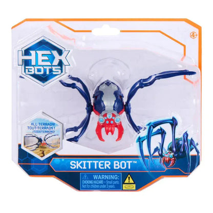 Spin Master Robotic Toys Hex Bots: Skitter Spider - Red