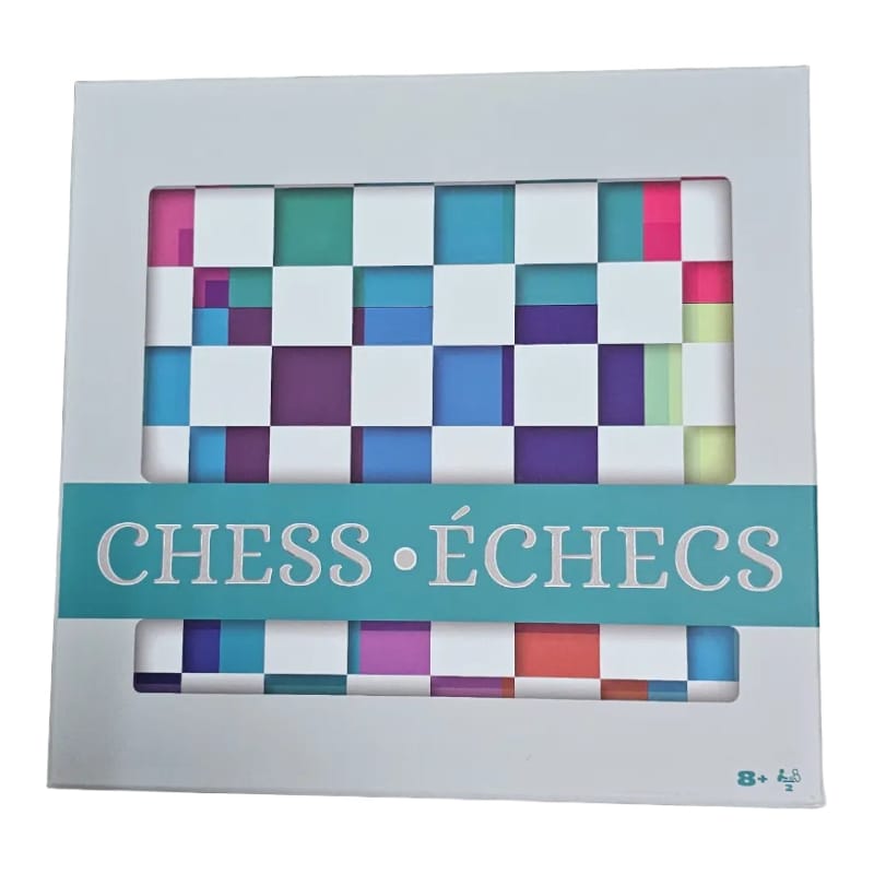 Spin Master Strategy Games Colorful Classics Chess Set