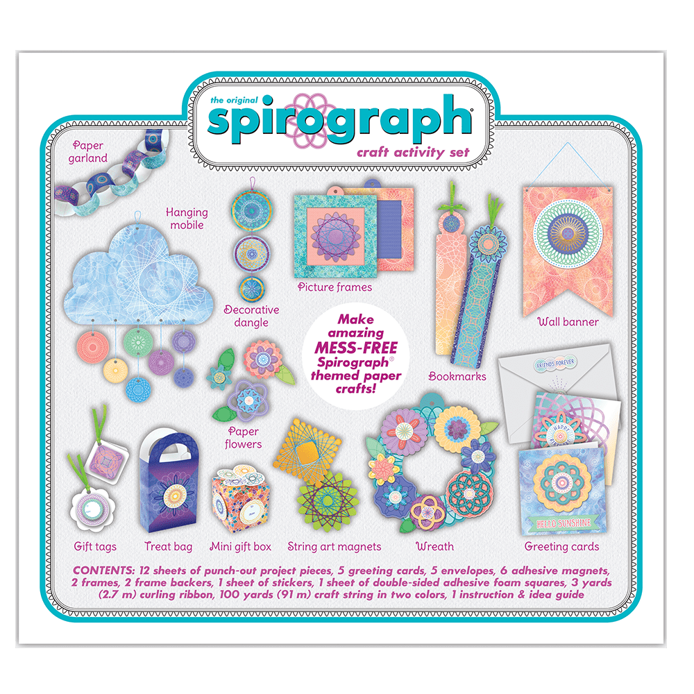 Spirograph Art & Craft Activity Kits Spirograph Craft Activity Set