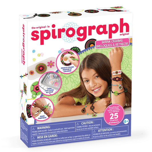 Spirograph Art & Craft Jewelry Activity Kits Default Spirograph Shrink Charms