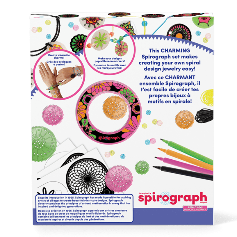 Spirograph Art & Craft Jewelry Activity Kits Default Spirograph Shrink Charms