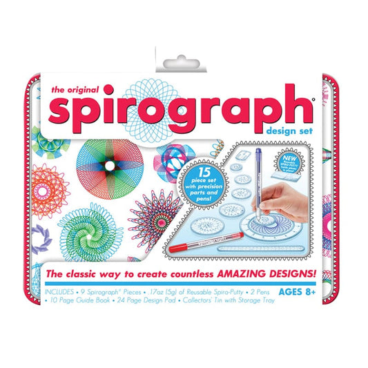 Spirograph Coloring & Painting Kits Spirograph Design Set Tin