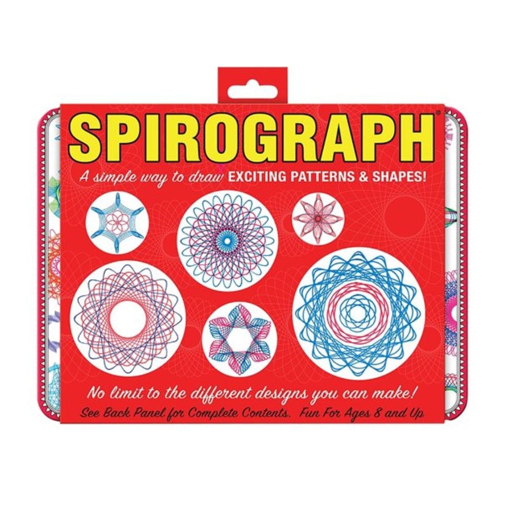 Spirograph Coloring & Painting Kits Spirograph Retro Design Tin