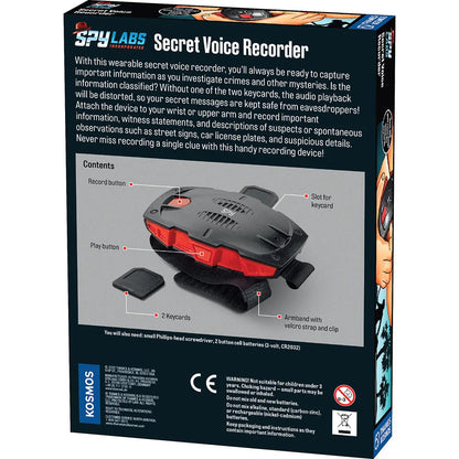 Spy Labs Incorporated Pretend Play Default Spy Labs: Secret Voice Recorder