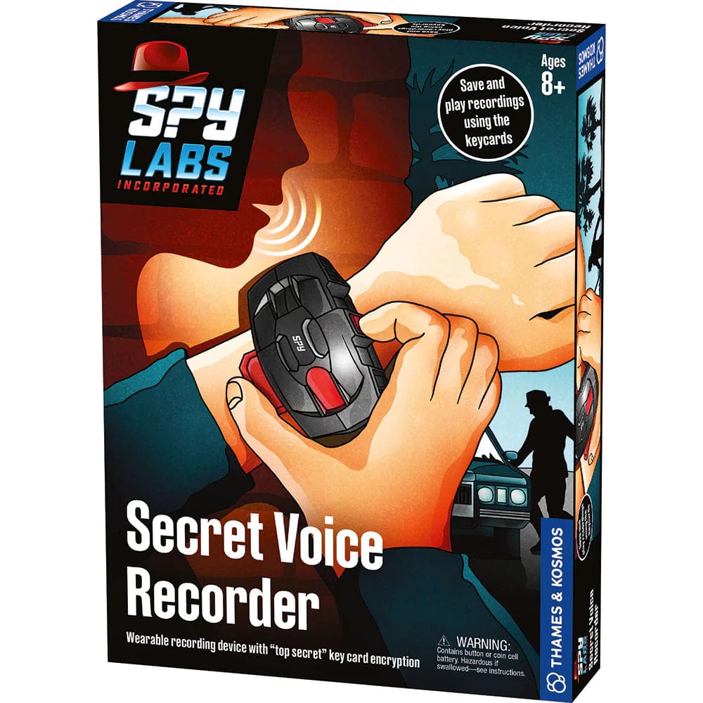 Spy Labs Incorporated Pretend Play Default Spy Labs: Secret Voice Recorder