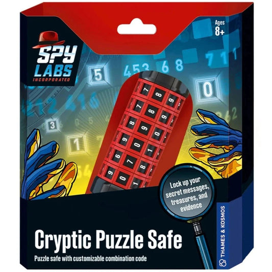 Spy Labs Incorporated Spy Toys Default Spy Labs: Cryptic Puzzle Safe