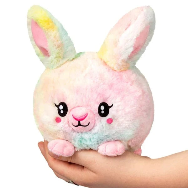 Squishable Plush Bunnies Snacker Fluffy Bunny Tie Dye