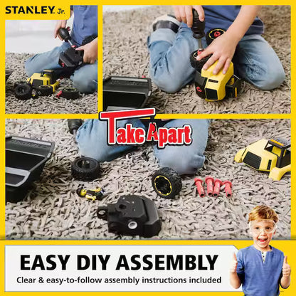 Toysmith Vehicle Playsets Stanley Jr Take Apart XL Dump Truck