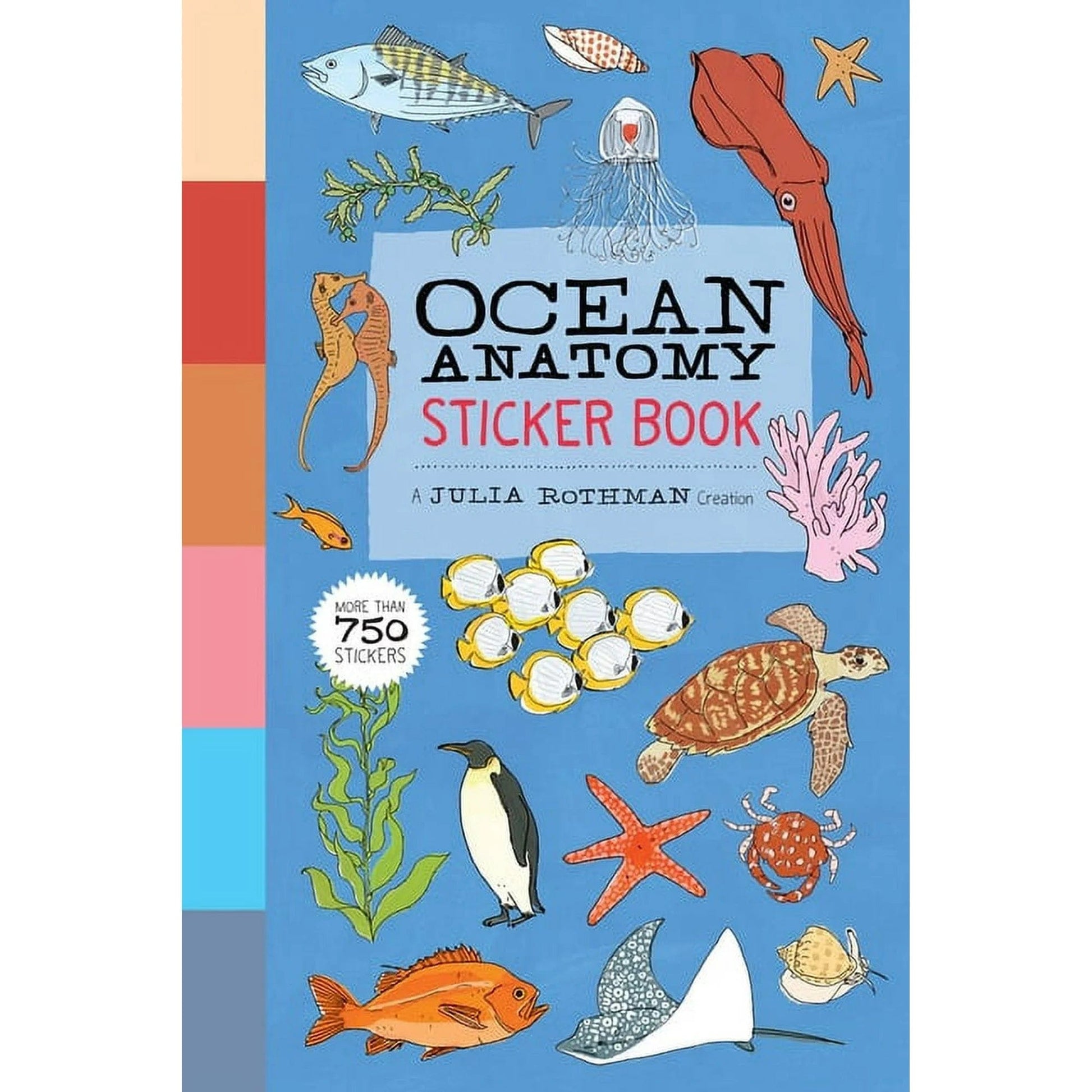 Storey Books Sticker Books Default Ocean Anatomy Sticker Book