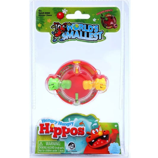 Super Impulse Gift Default World's Smallest - Hungry Hungry Hippos Game