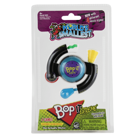 Super Impulse Gift HOLIDAY World's Smallest Bop It Extreme