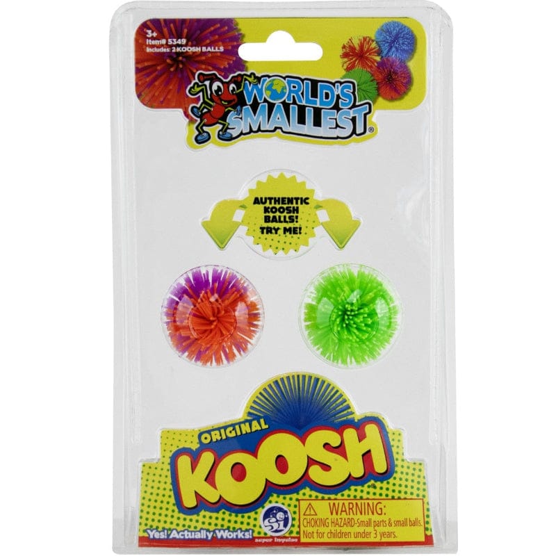 Super Impulse Gift World's Smallest - Koosh (Assorted Colors)