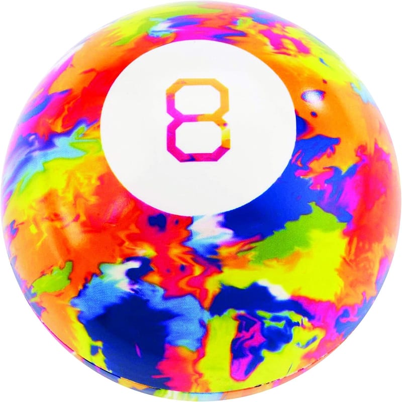 Super Impulse Gift World's Smallest - Magic 8 Ball Tie Dye