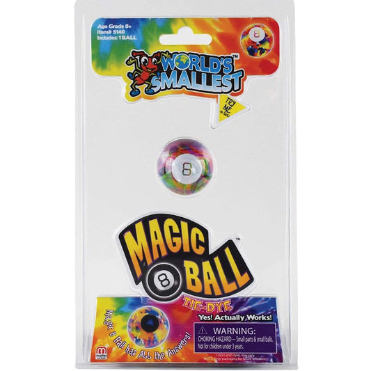 Super Impulse Gift World's Smallest - Magic 8 Ball Tie Dye