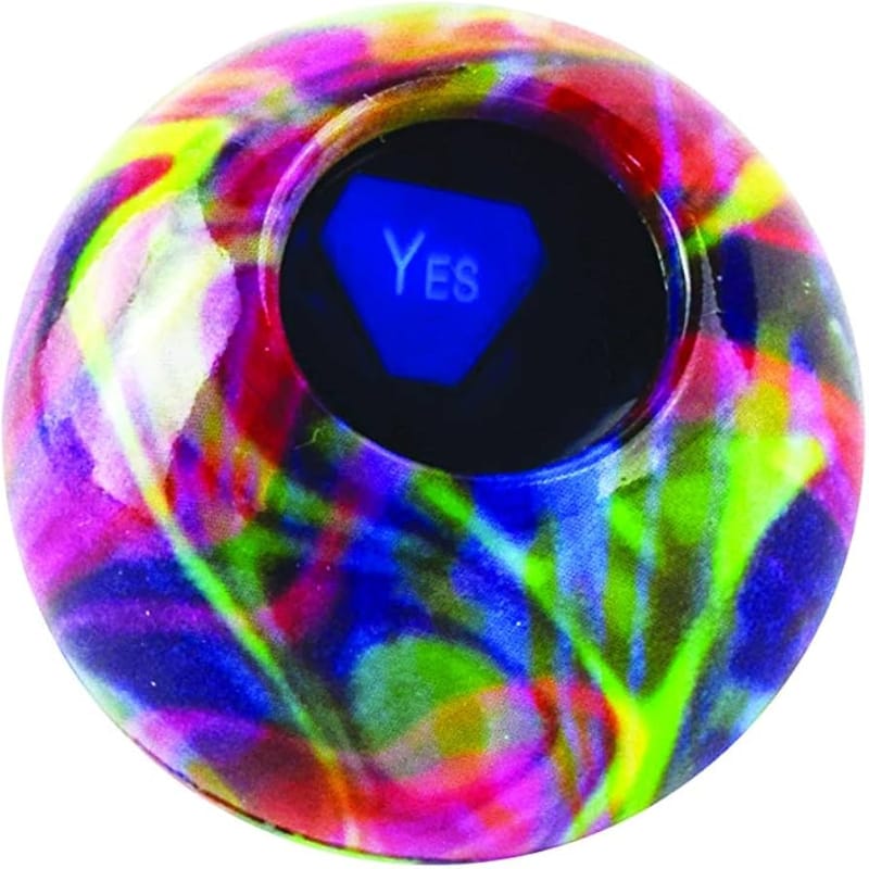 Super Impulse Gift World's Smallest - Magic 8 Ball Tie Dye