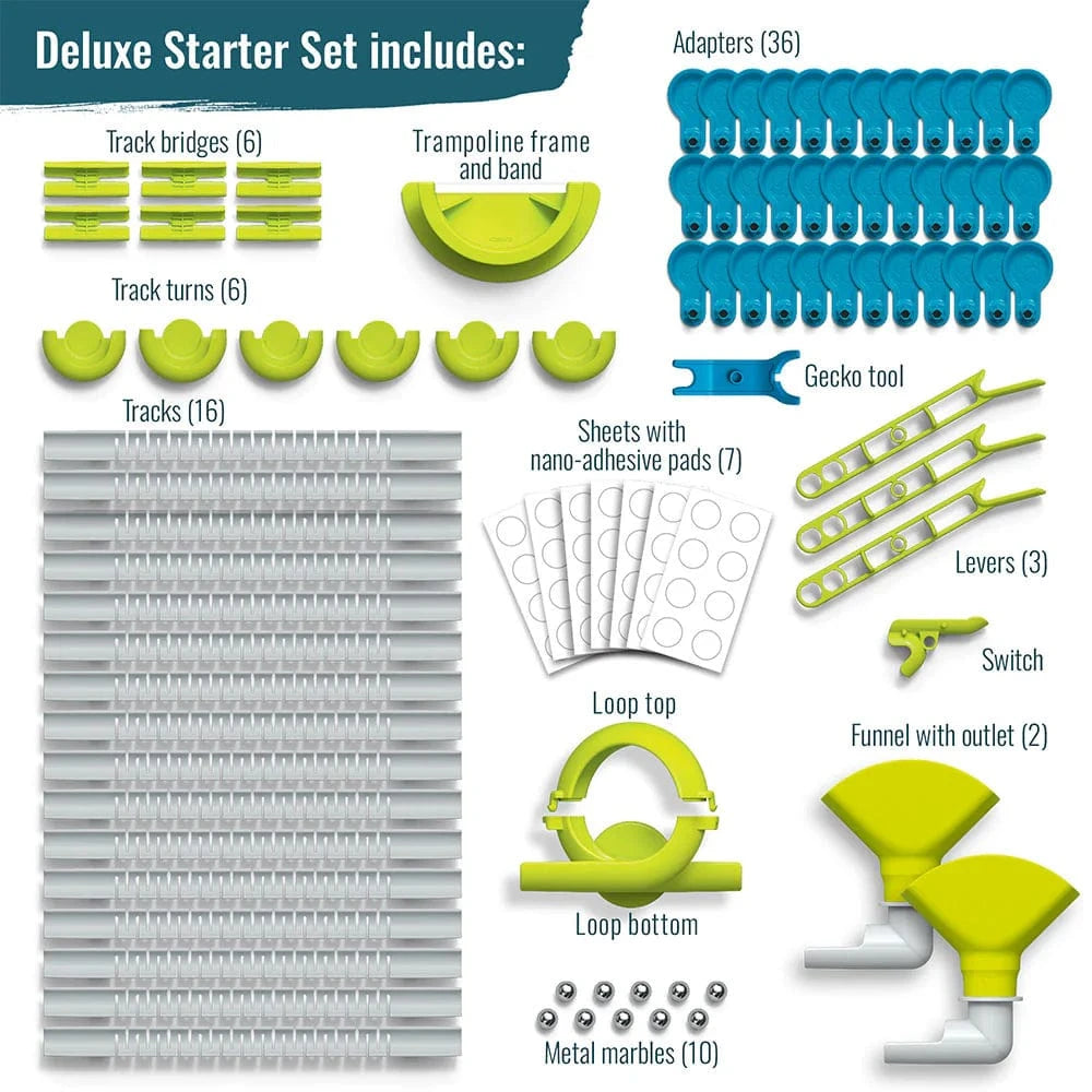 Thames & Kosmos Marble Runs HOLIDAY Gecko Run: Marble Run Deluxe Starter Set