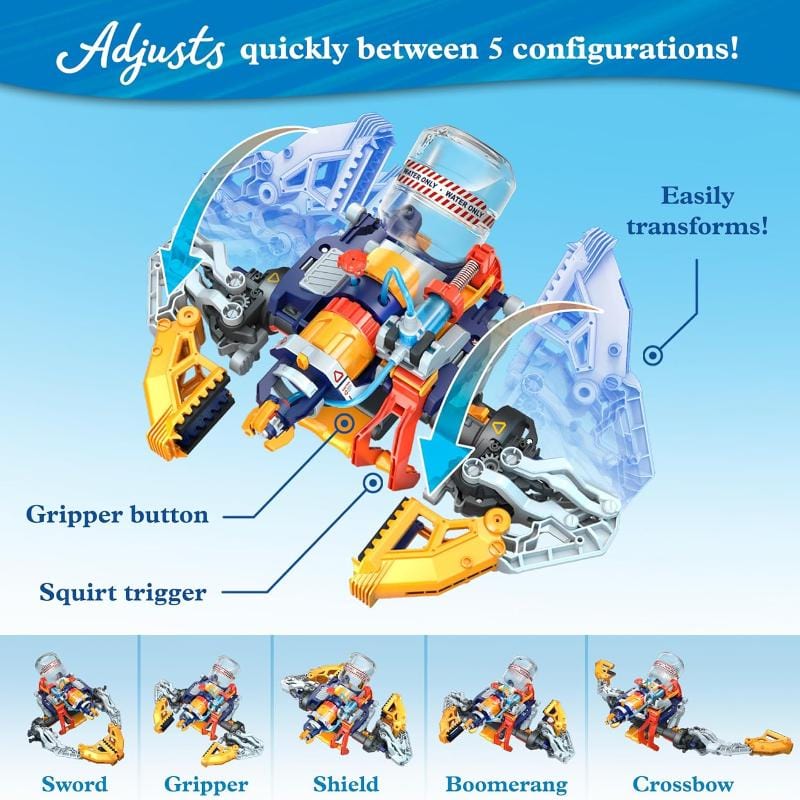 Thames & Kosmos Robot Kits Default Mega Cyborg Hydro Blaster