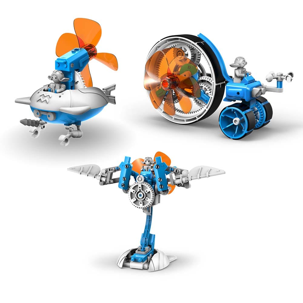 Thames & Kosmos Robot Kits WindBots: 6-in-1 Wind-Powered Machine Kit