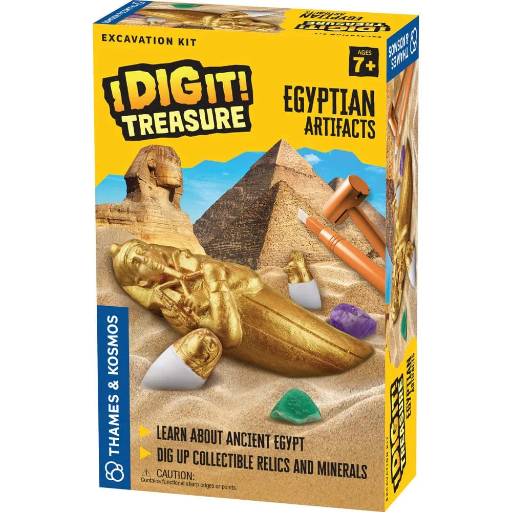 Thames & Kosmos Science Excavation Kits HOLIDAY I Dig It! Treasure - Egyptian Artifacts