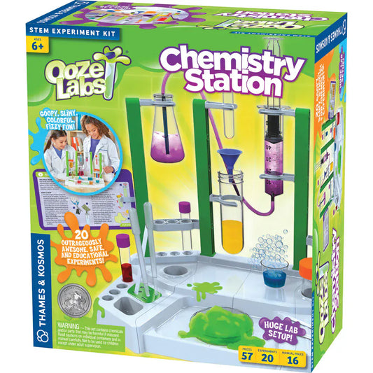 Thames & Kosmos Science Experiments Default Ooze Labs: Chemistry Station