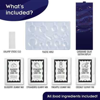 Thames & Kosmos Science Experiments HOLIDAY Space Gummy Candy Lab