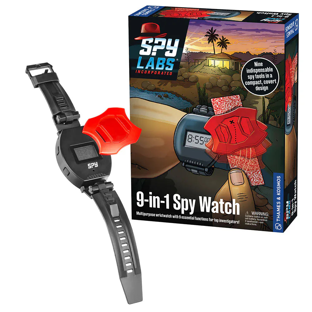 Thames & Kosmos Spy Toys Spy Labs: 9-in-1 Spy Watch
