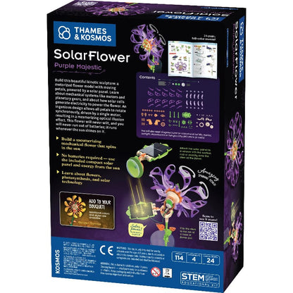 Thames & Kosmos STEM Toys SolarFlower - Purple Majestic
